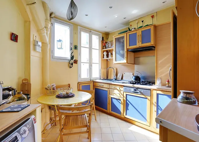 Familial Avec Vue - Republique Apartament Paryż